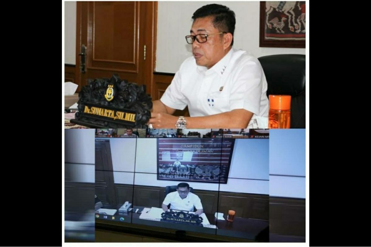 Kejagung: Cegah berkumpul massa sidang "online" jadi solusi