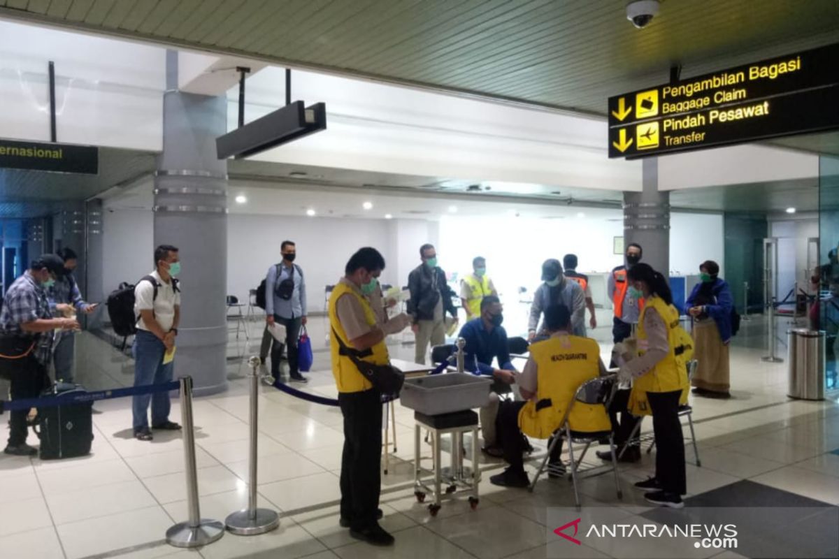 Pergerakan penumpang di Bandara SMB II Palembang mulai meningkat