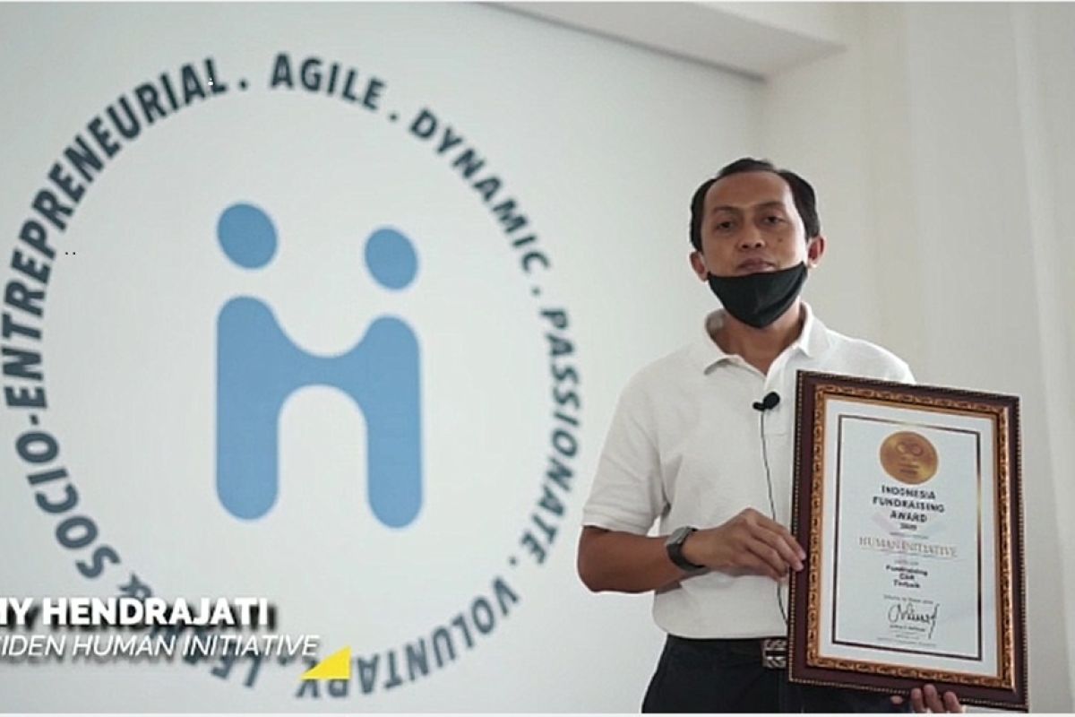 Human Initiative raih penghargaan kategori fundraising CSR terbaik dari IFI