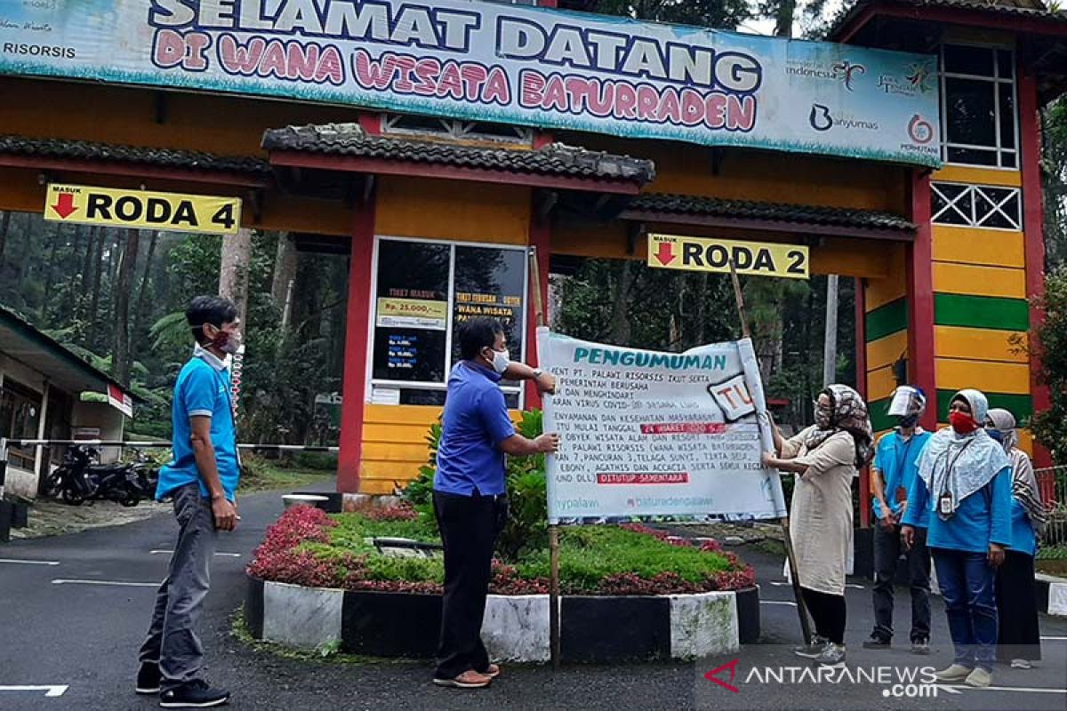 Wanawisata Baturraden kembali dibuka dengan tatanan normal baru