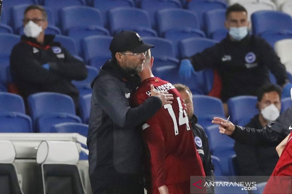 Klopp sebut kegigihan Jordan Henderson terpilih pemain terbaik Liga Inggris