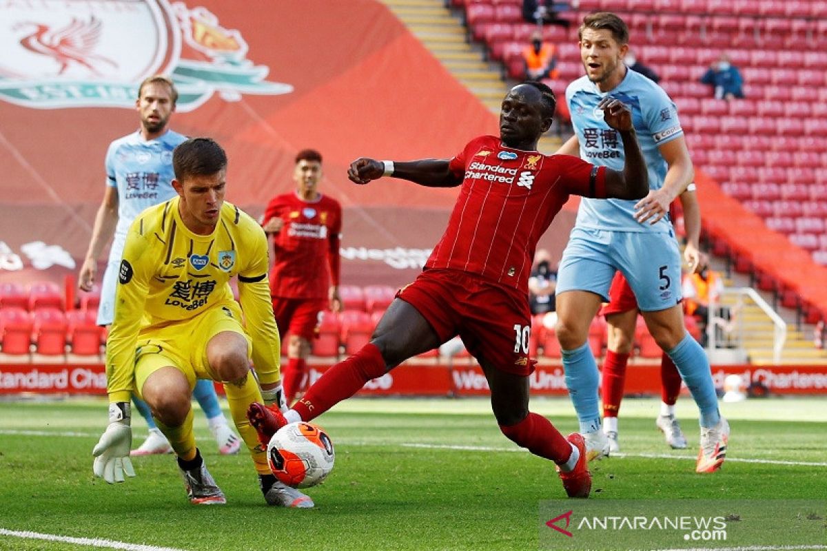 Burnley tahan imbang Liverpool di Anfield