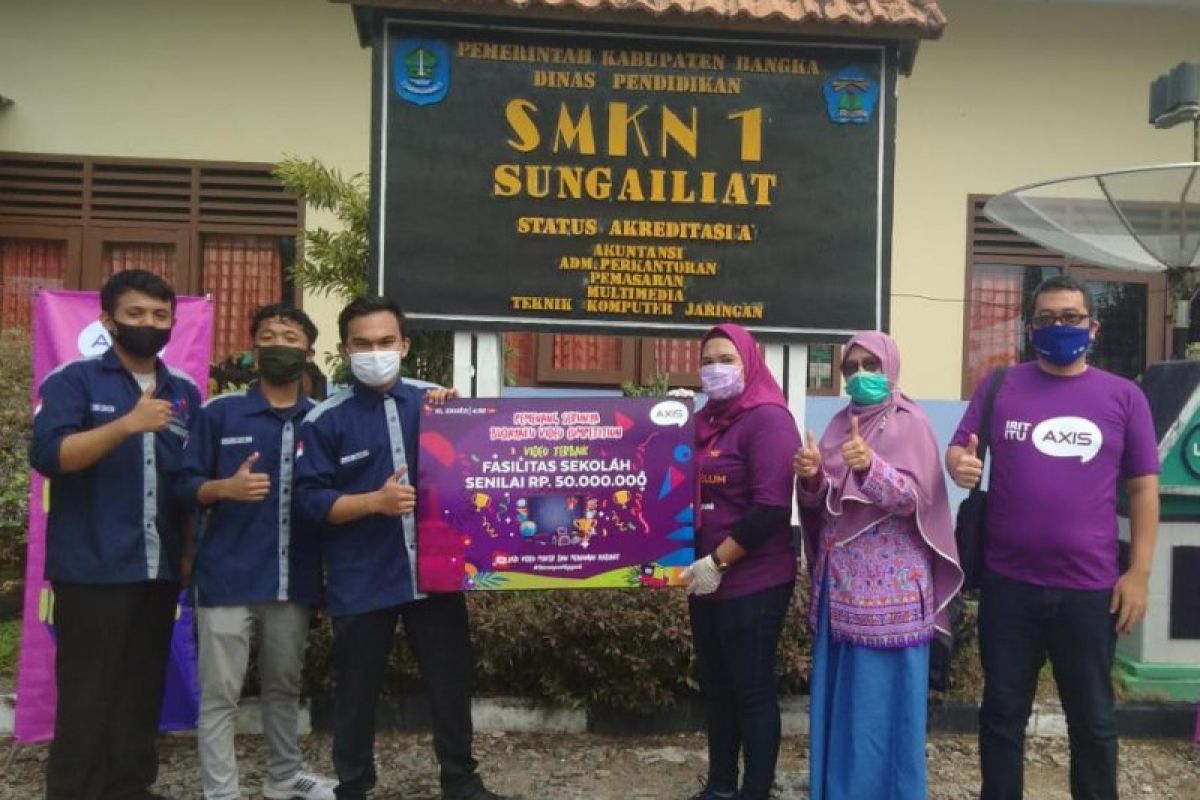 SMK asal Bangka menangi kompetisi video "AXIS Serunya Budayaku"