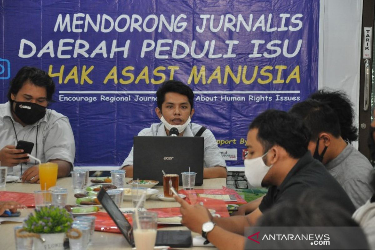 Kontras Sumut gandeng Kantor Berita ANTARA latih jurnalis di Medan