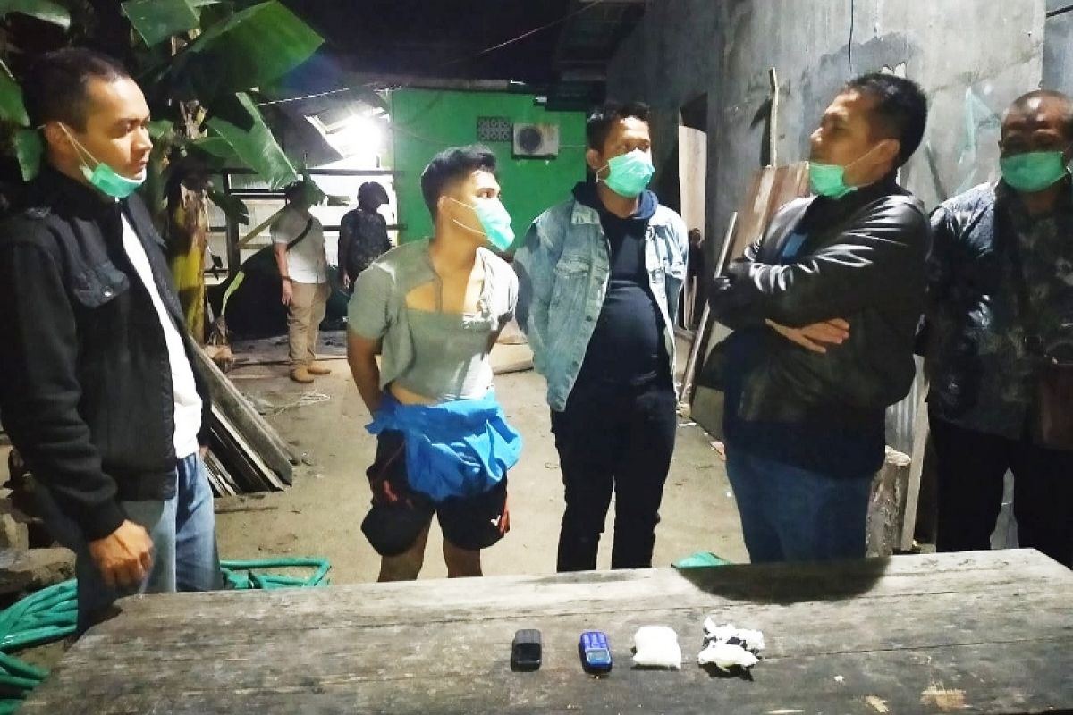 Polisi tangkap bandar narkoba saat bertransaksi sabu