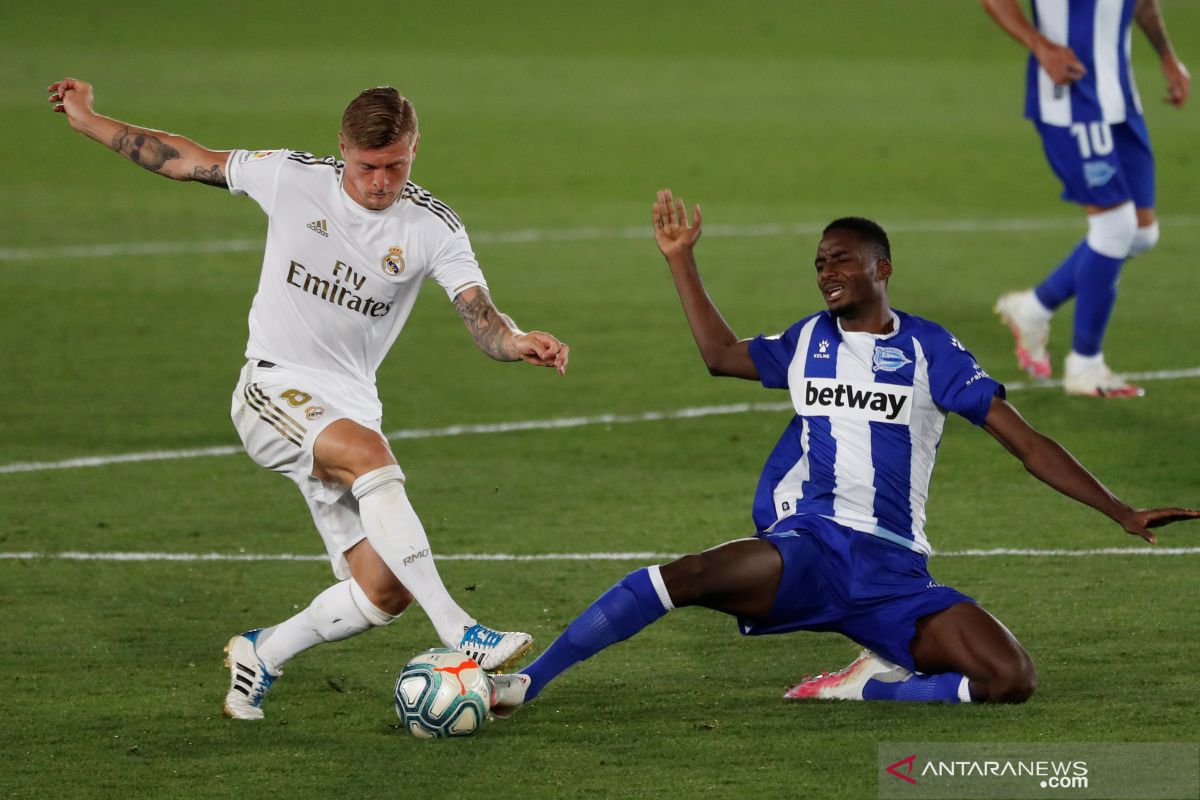 Real Madrid kehilangan Toni Kroos dua pekan