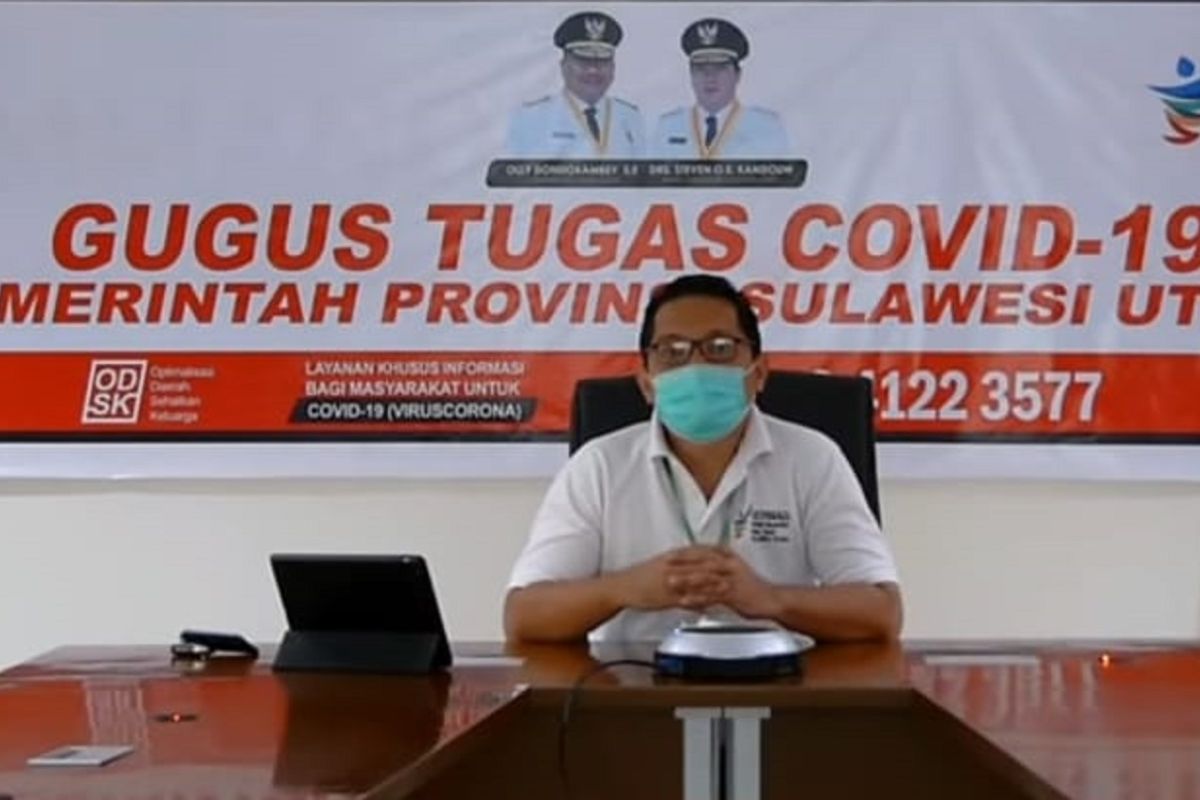 Anak usia dua tahun asal Kota Tomohon terjangkit COVID-19