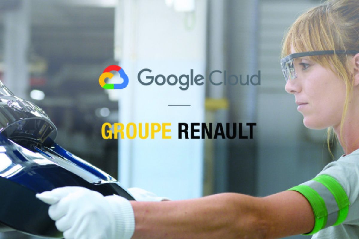 Renault - Google Cloud bermitra optimalkan manajemen data otomotif
