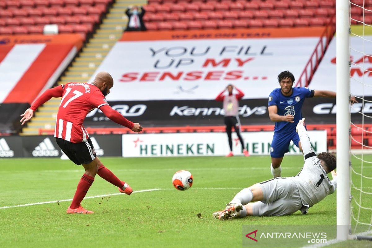 Chelsea terpuruk, telan kekalahan 0-3 di kandang Sheffield United