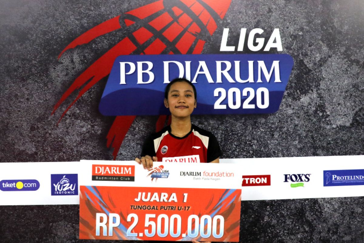 Mutiara  atlet terbaik Liga PB Djarum 2020 setelah bikin kejutan