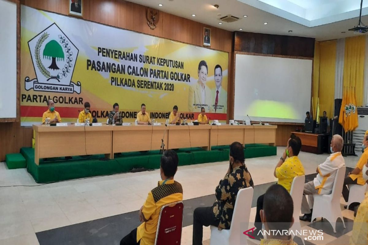 Golkar resmi usung pasangan Dahlan - Aswin di Pilkada Madina