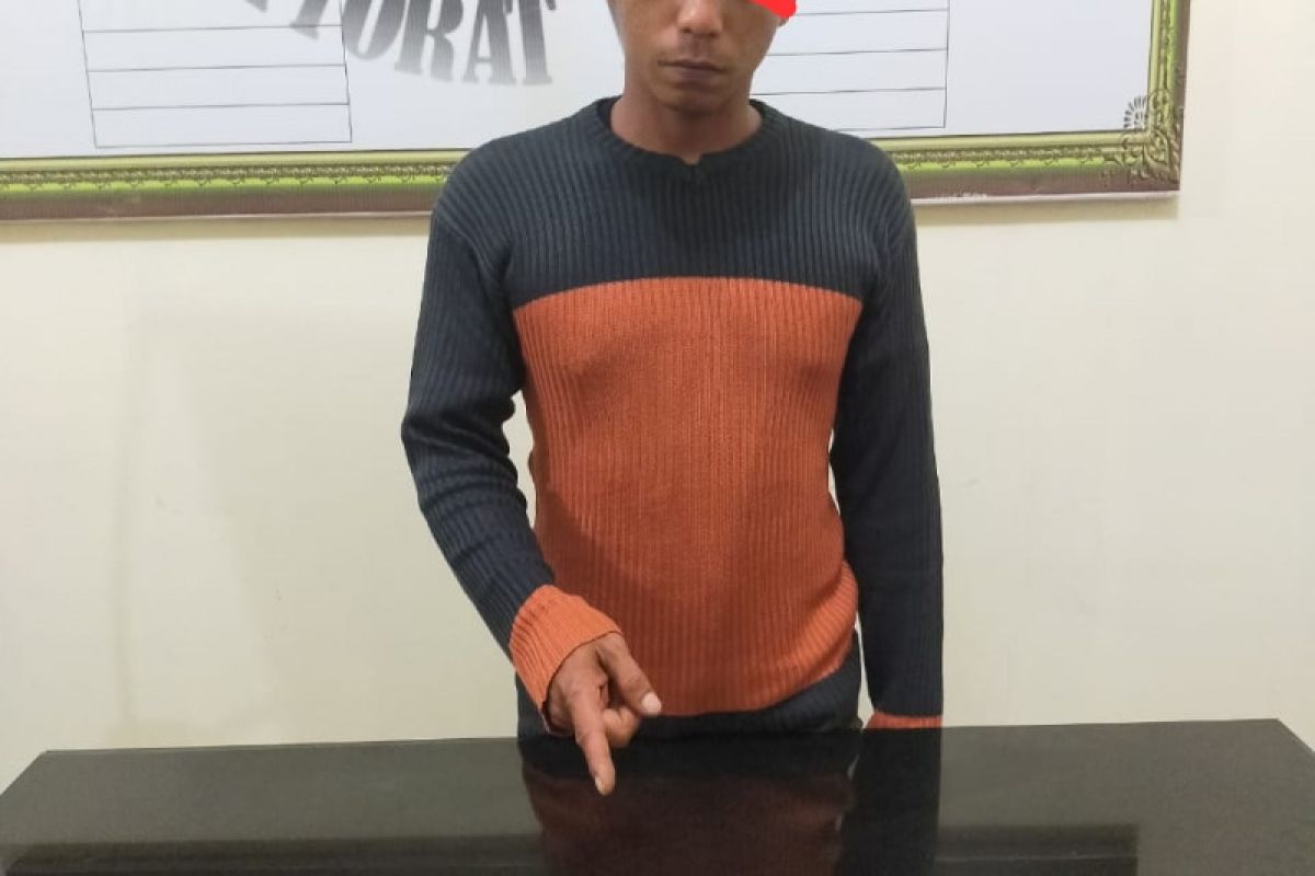 Asik di dapur kontrakan, seorang pengedar sabu diciduk polisi di Agam