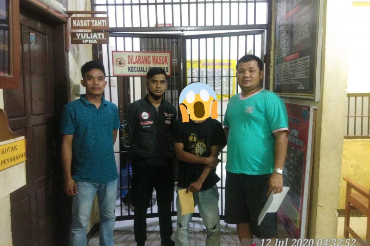 Polisi tangkap pemuda diduga mencuri besi milik PT AMP Plantation