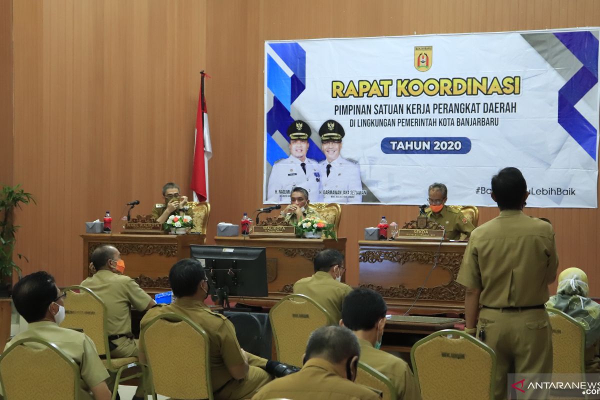 Pimpinan SOPD tingkatkan koordinasi cegah penyebaran COVID-19