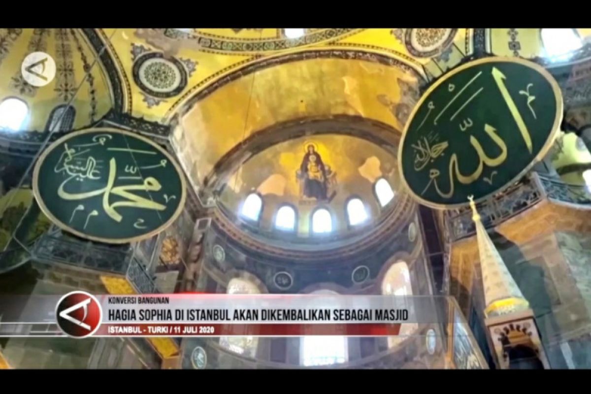 Ini dasar Hagia Sophia Turki dikembalikan jadi masjid