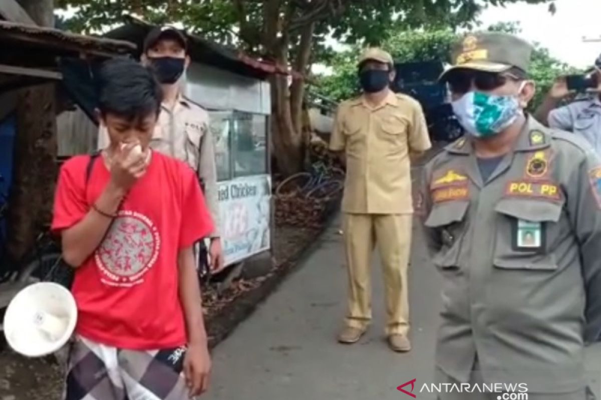 Terjaring razia tidak pakai masker, anak di Daha Selatan ini memilih sanksi ngaji