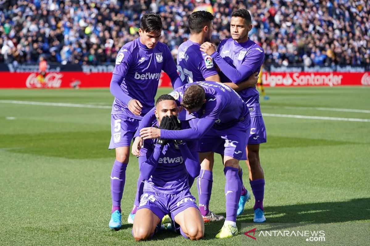 10 pemain Leganes atasi Valencia 1-0 dan rawat peluang hindari degradasi