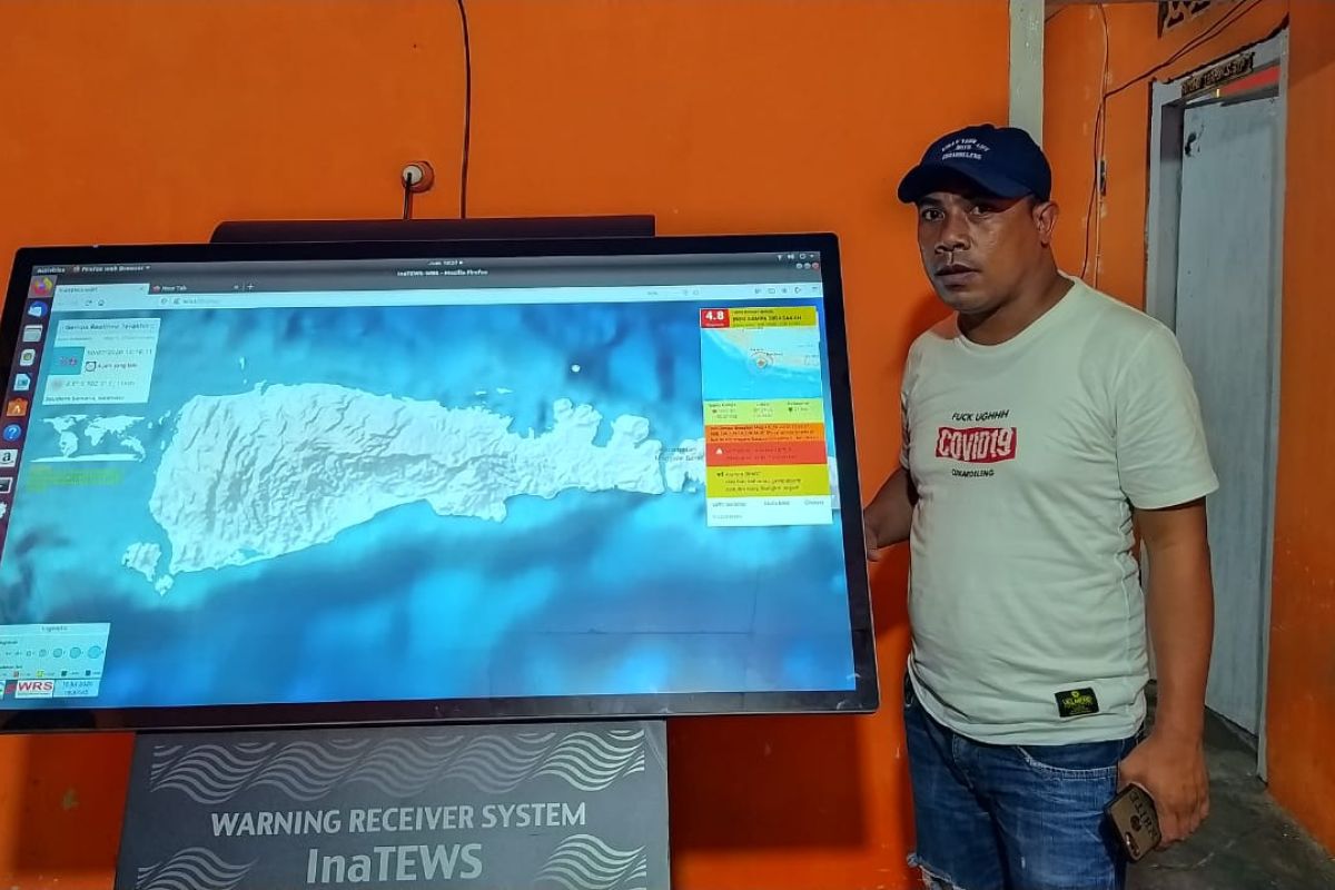 BMKG Malut pasang alat deteksi dini tsunami di Bobong