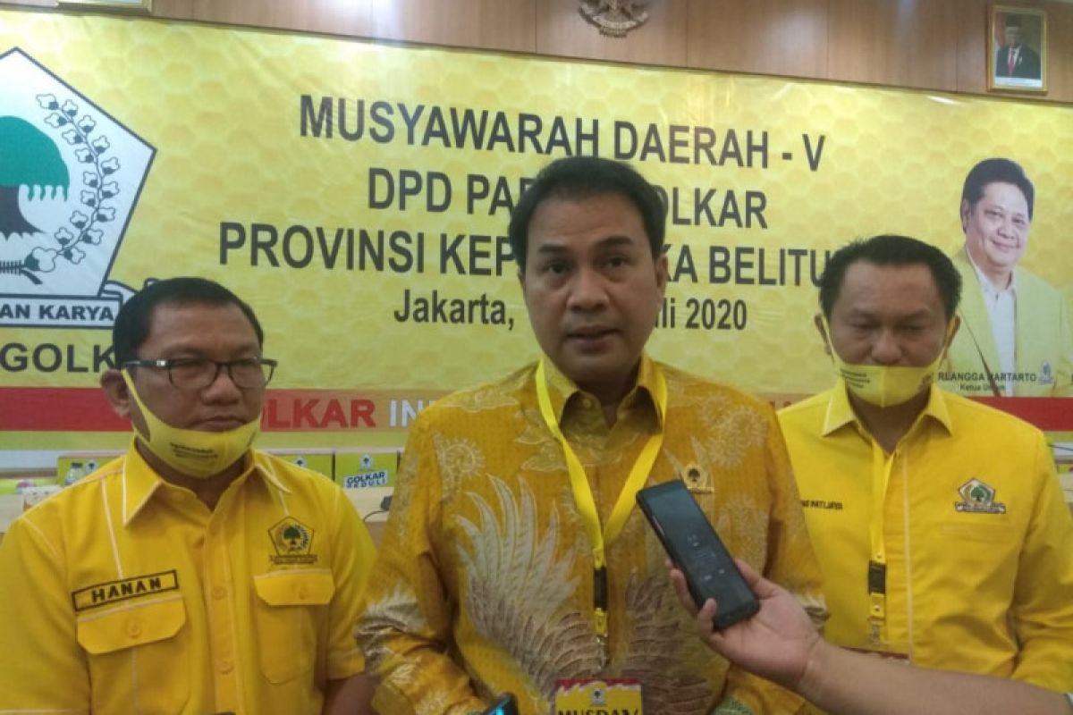 Golkar bidik menang di empat pilkada Babel