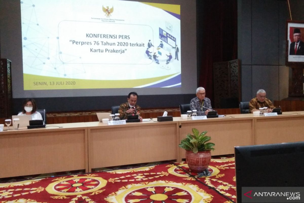 Pelatihan luring Kartu Prakerja digelar pertengahan Agustus 2020