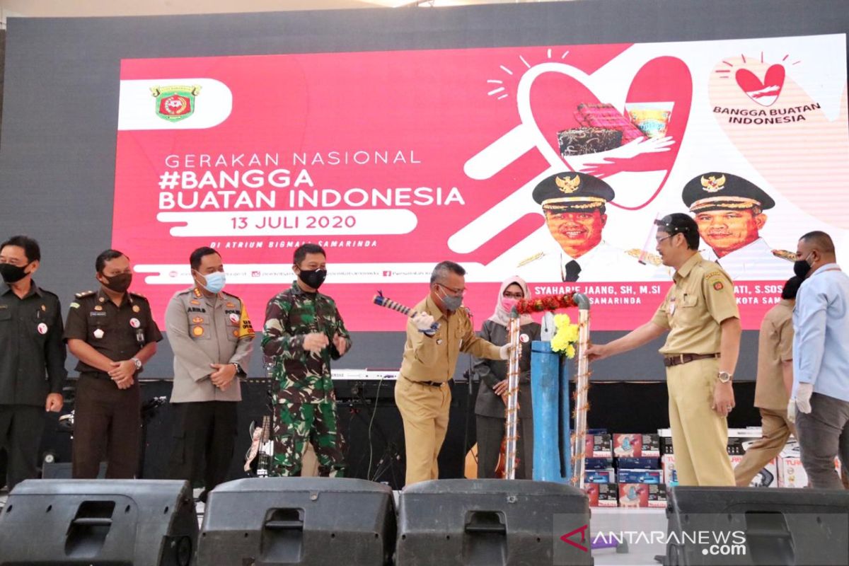 Walikota Samarinda launching gerakan Bangga Buatan Indonesia