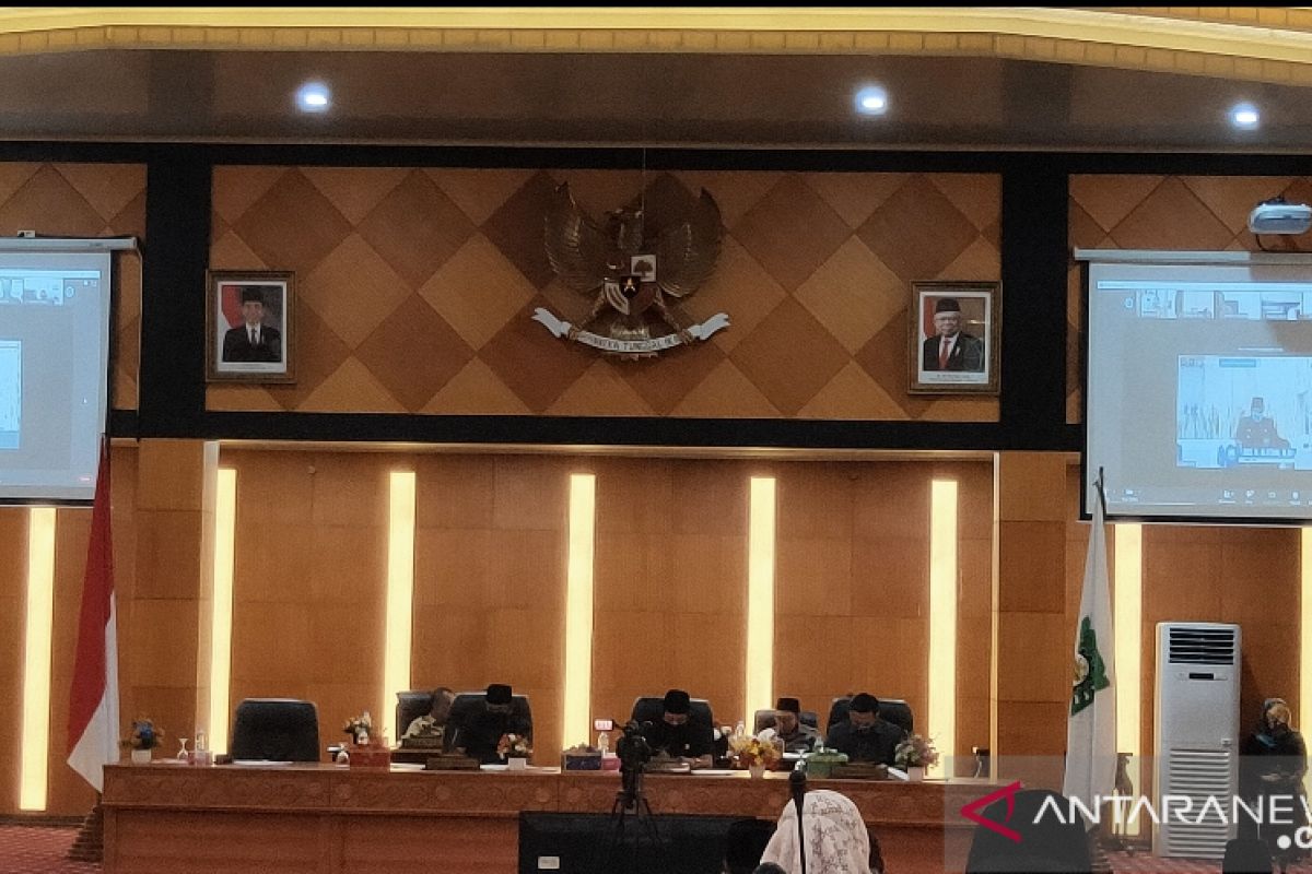 DPRD Siak sidang paripurna Ranperda LPJ APBD 2019