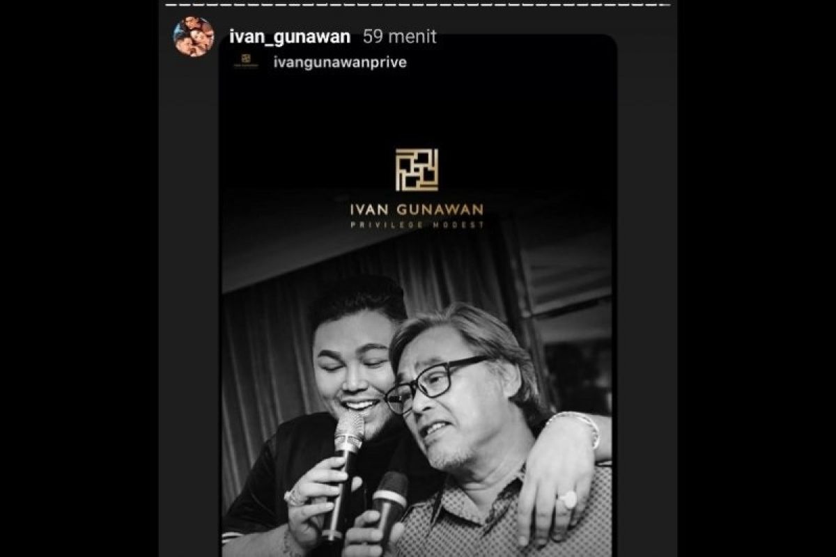 Ayah Ivan Gunawan meninggal dunia, mendiang punya riwayat penyakit jantung sejak lama