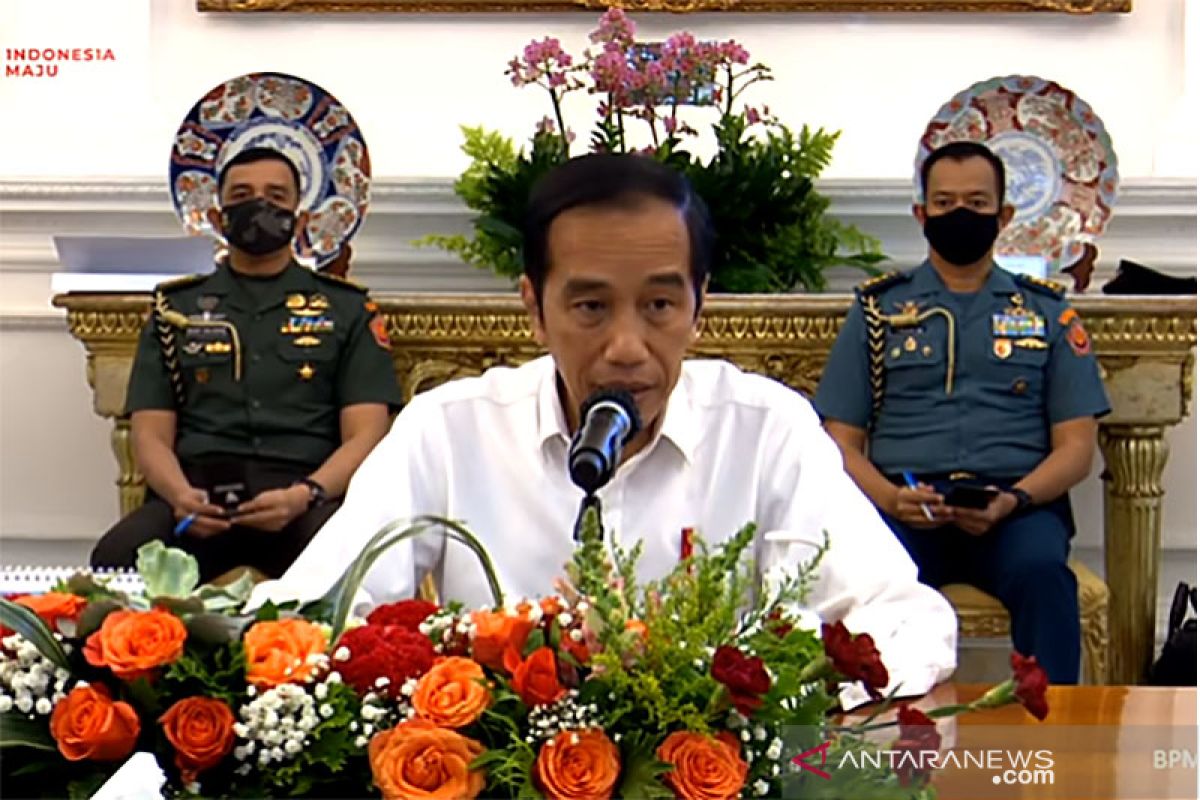 Presiden Jokowi minta penanganan COVID-19 di delapan provinsi diprioritaskan