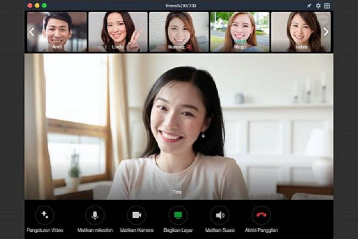 LINE tambah kapasitas panggilan video bisa tampung 500 orang