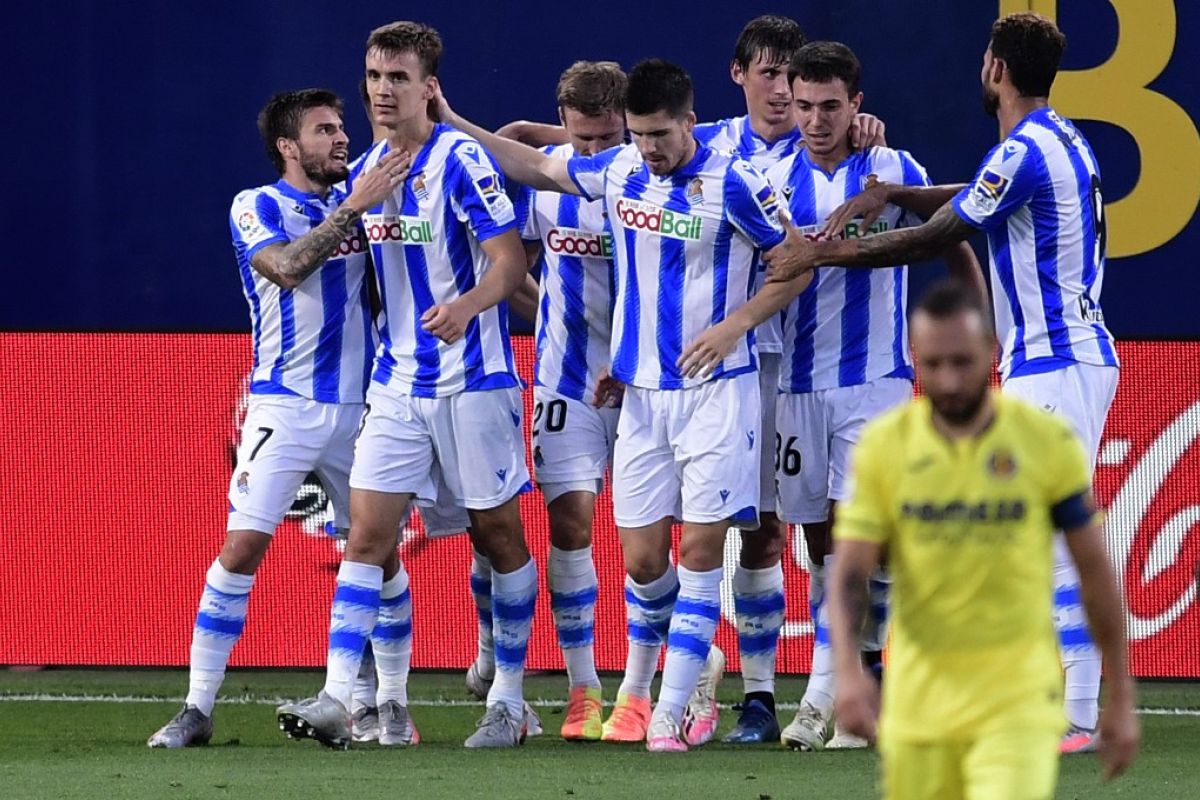 Villarreal gagal ke Liga Champions setelah kalah 1-2 melawan tamunya Real Sociedad