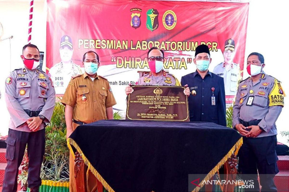 Laboratorium Dhira Brata mempercepat penanggulangan COVID-19 di Kalteng