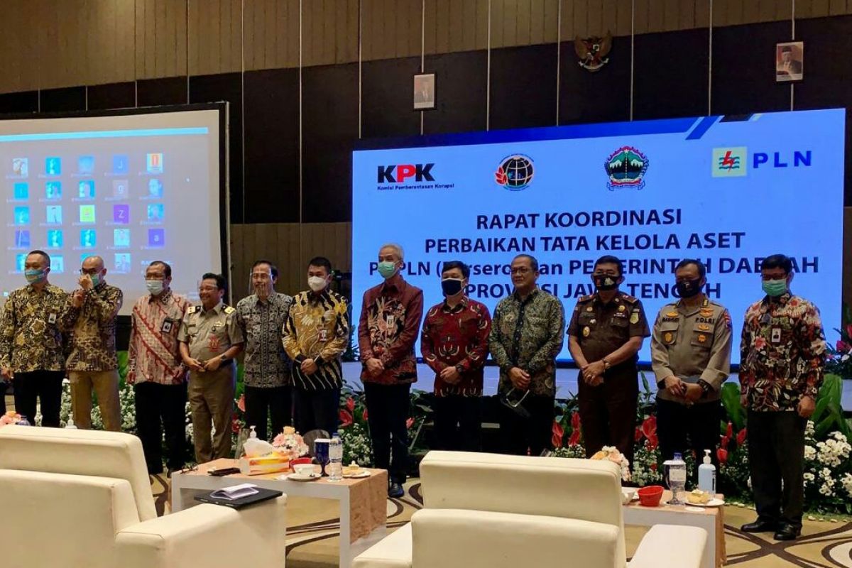 KPK minta pemda di Jateng koordinasi dengan BPN-PLN terkait aset