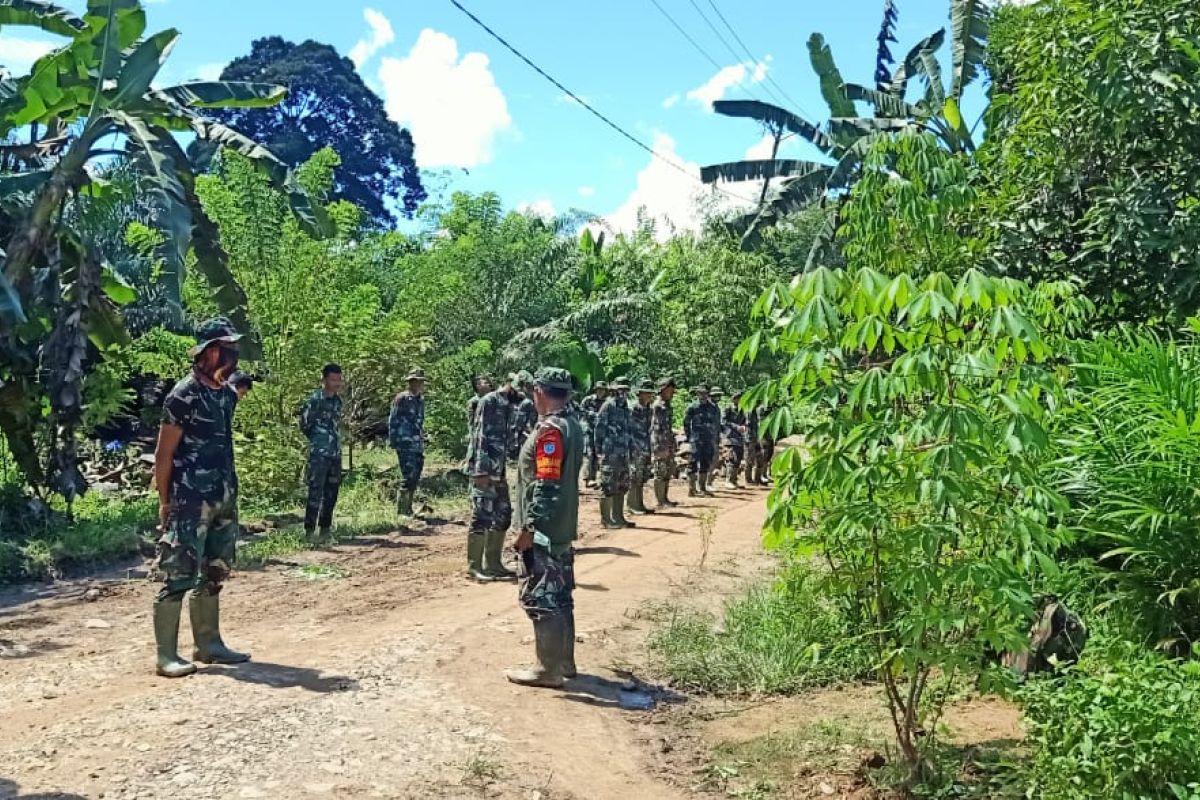 Satgas TMMD Kodim 1202/Skw rutin gelar apel pagi