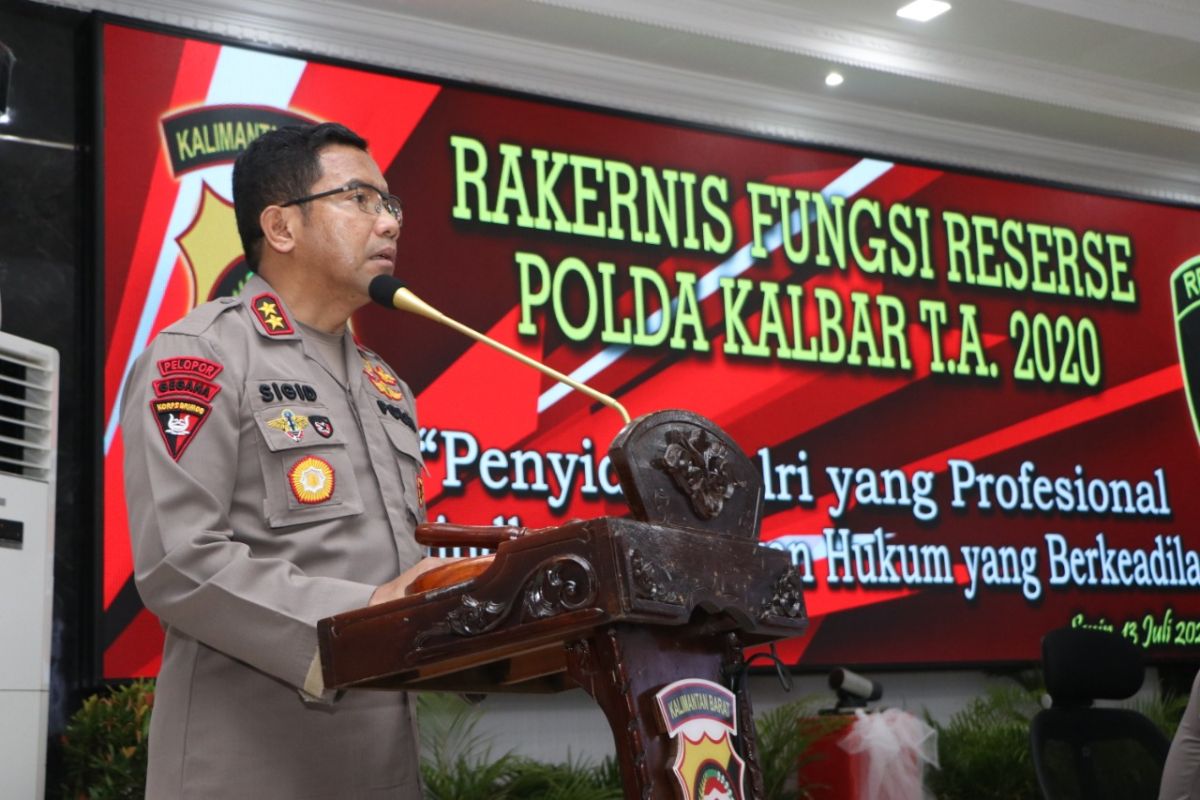 Kapolda Kalbar: Penyidik Polri harus terapkan hukum yang berkeadilan