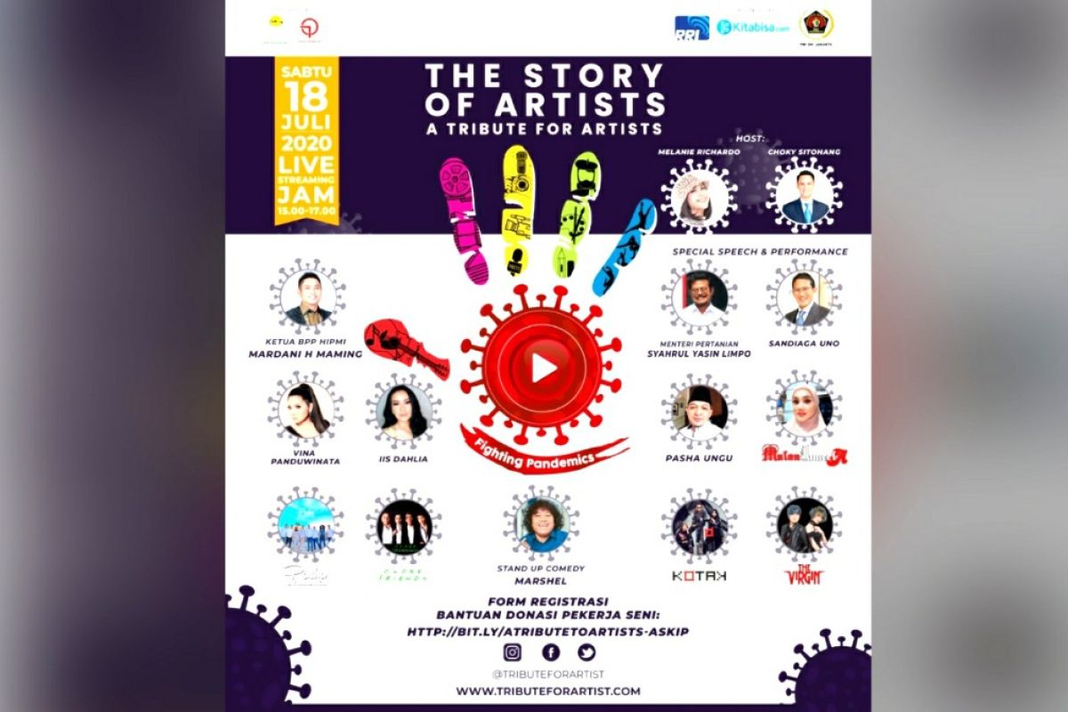 Konser Amal "The Story of Artist" Ditunda