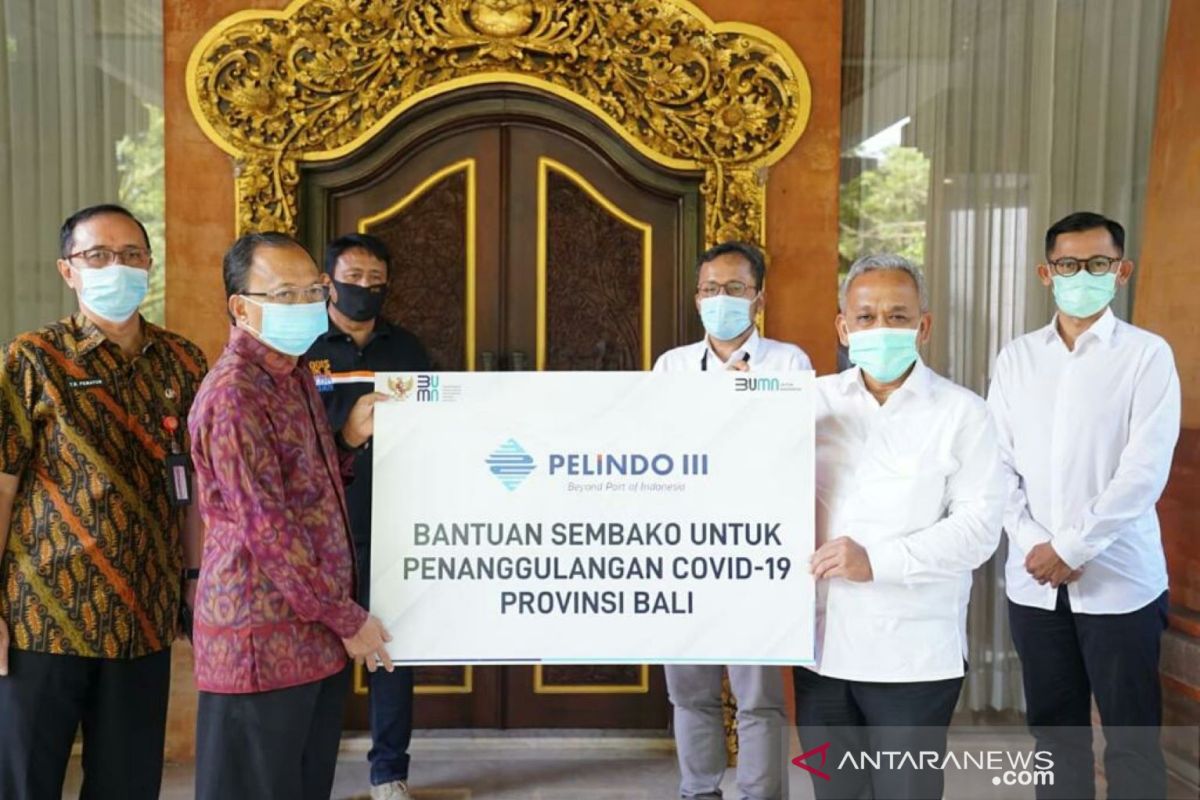 Pelindo III salurkan 5.000 paket pangan kepada warga Bali terdampak COVID-19