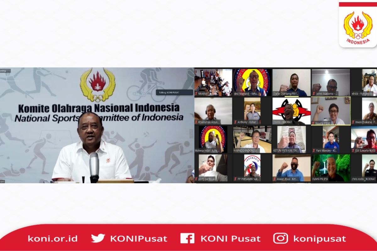 KONI peringati HUT ke-82 dengan kenang semangat persatuan