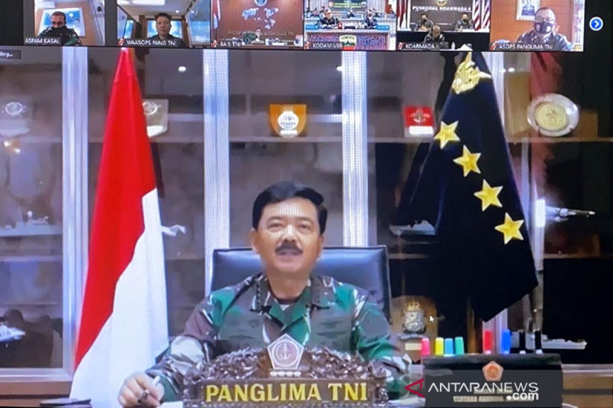 Panglima ingatkan TNI tegakkan disiplin kesehatan cegah penyebaran COVID-19