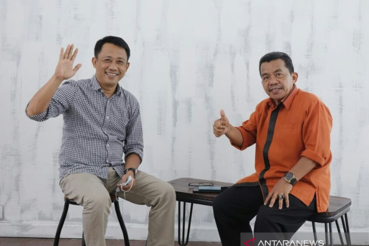 Bakal Calon Bupati Padang Pariaman Tri Suryadi memfinalkan pasangannya maju Pilkada 2020