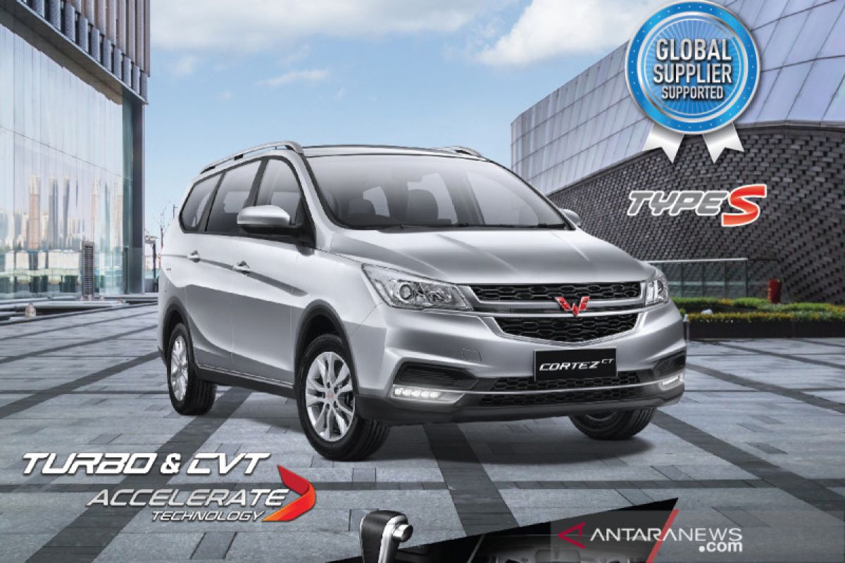 MPV baru Wuling Cortez Type S, "8-seater" harganya Rp209 juta