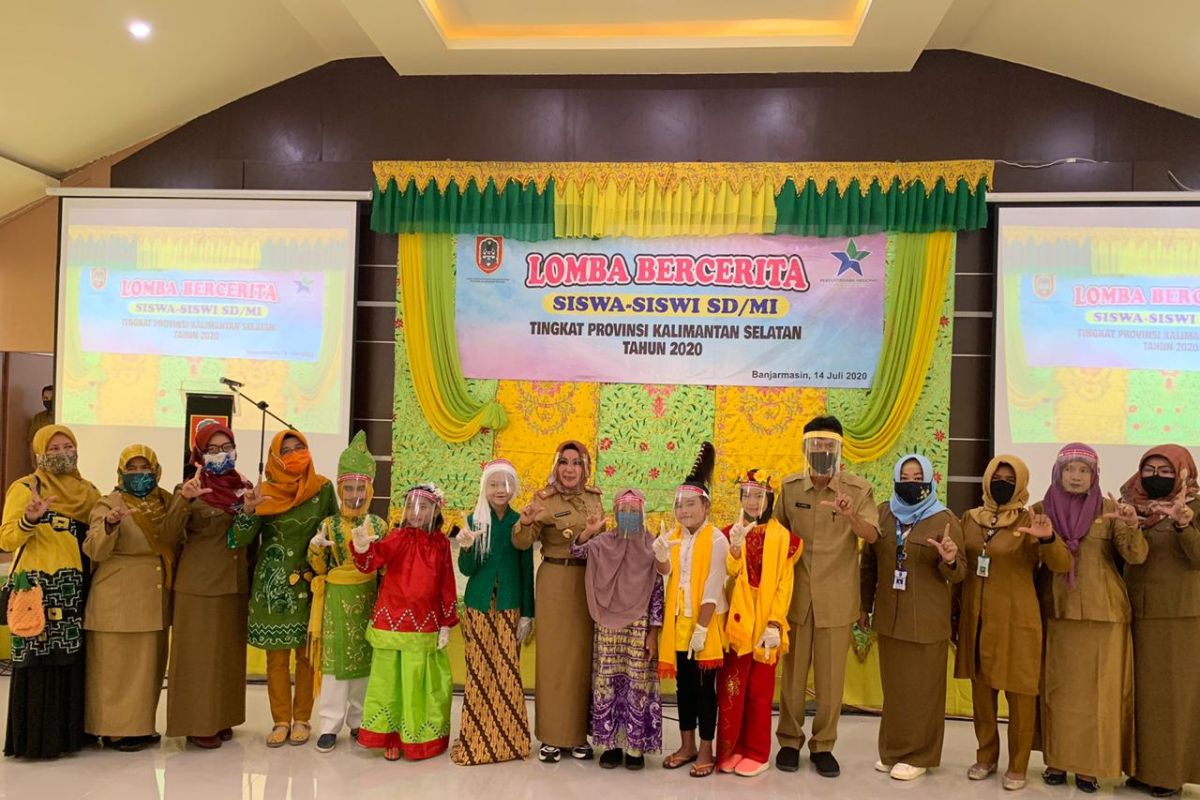 Aulia Kasih wakili Kalsel lomba bercerita tingkat nasional