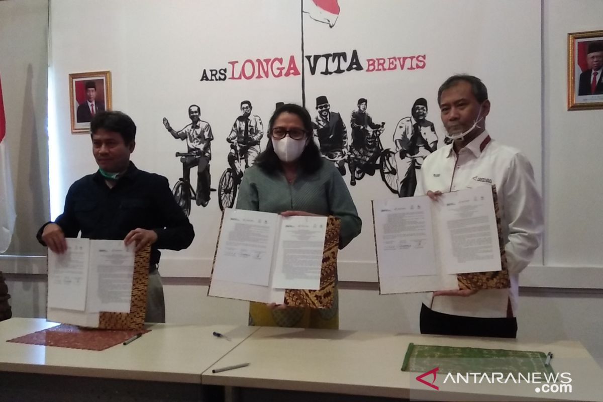 LKBN Antara-PFN-BP  teken MoU integrasi klaster media BUMN