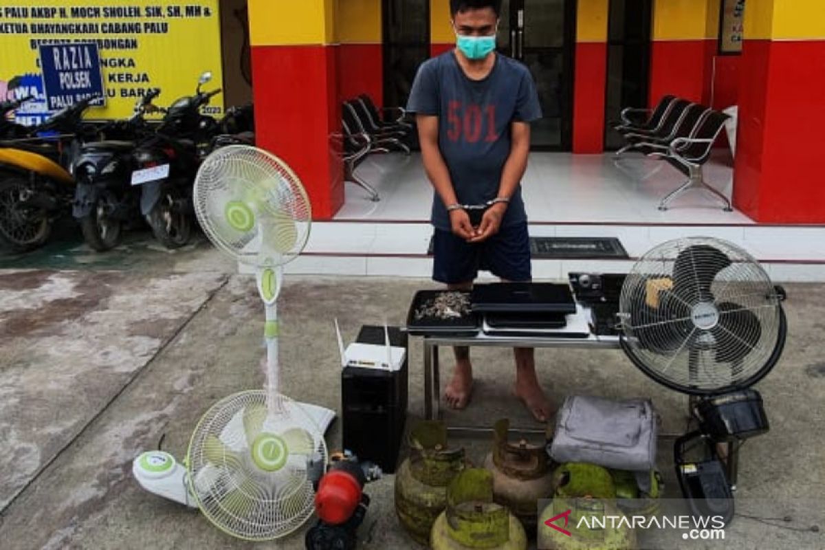 Polisi amankan maling rumah di Palu bermodalkan kunci duplikat