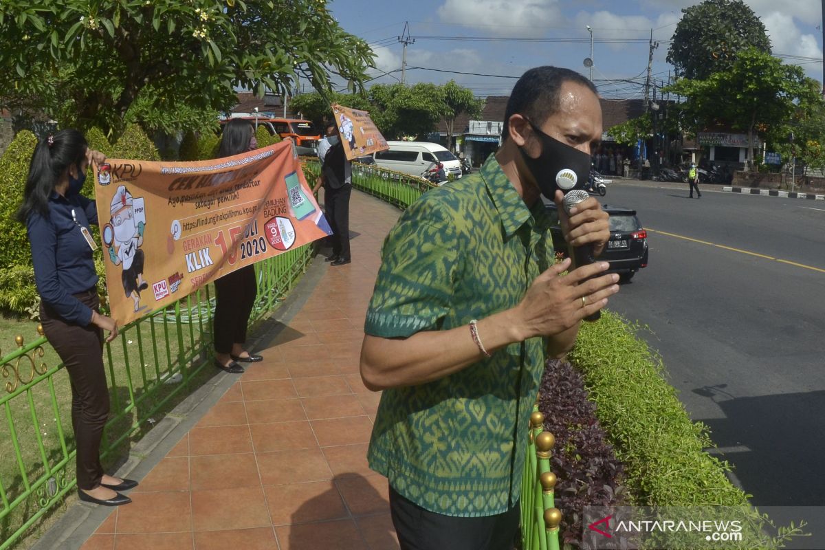 KPU Badung sosialisasi Gerakan Klik Serentak