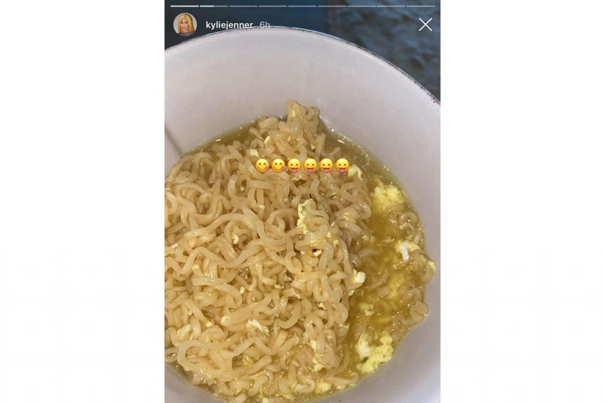 Resep mie instan ala Kylie Jenner