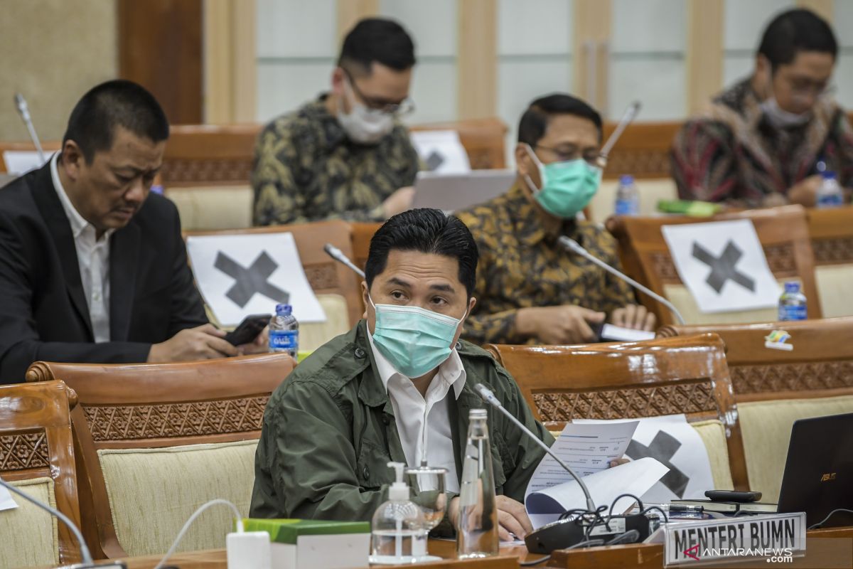 Ini agenda dalam Raker Komisi VI DPR dengan Menteri BUMN