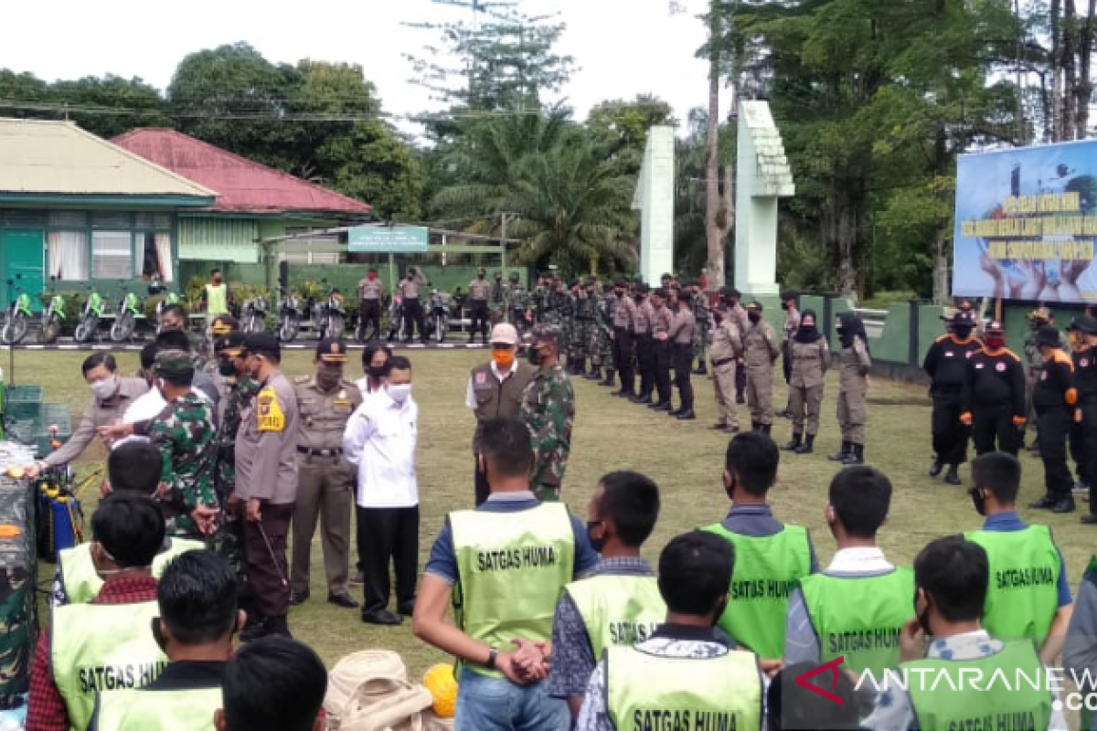 Kerahkan Satgas Huma, Kodim 1206 Putussibau dukung pencegahan karhutla