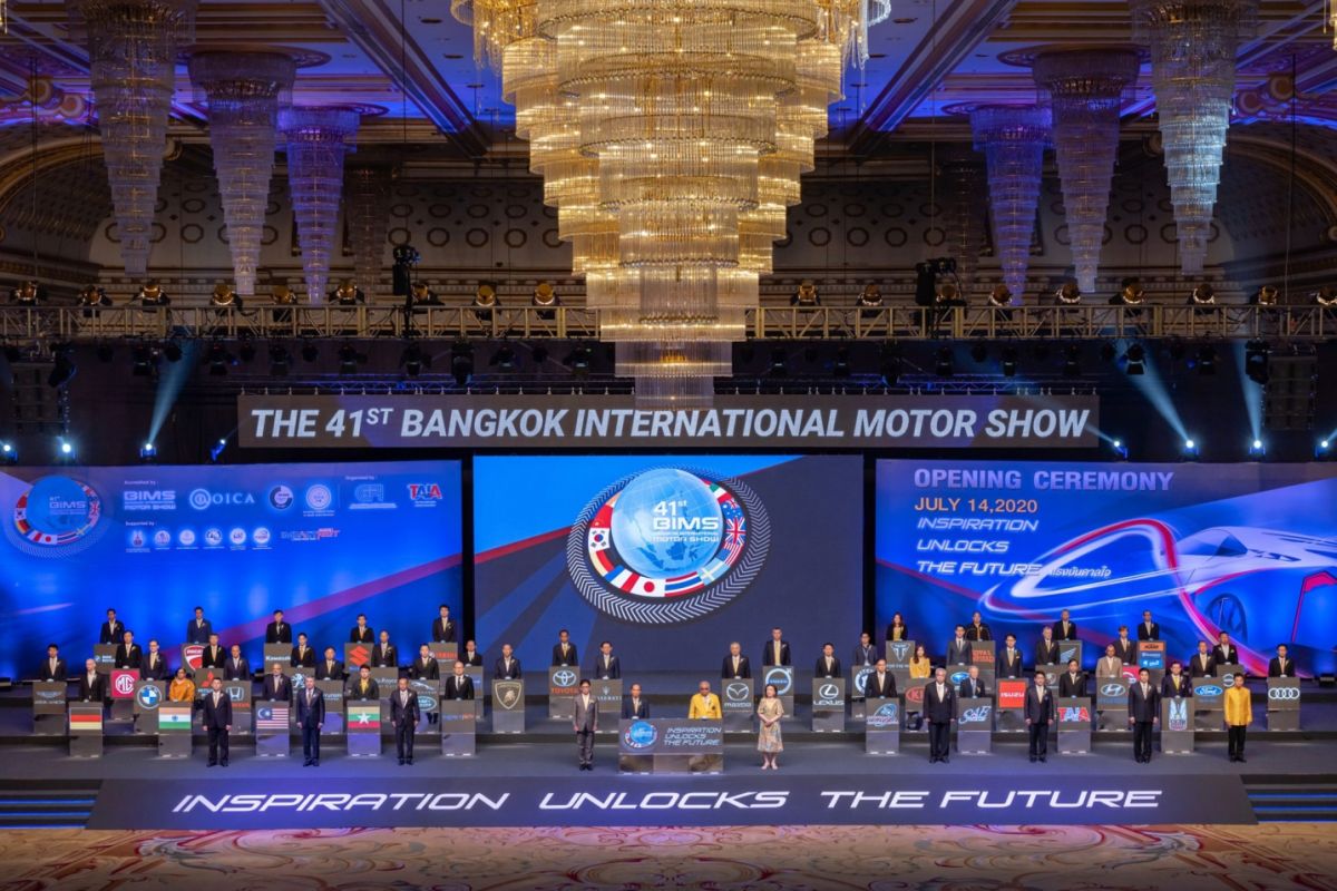 Bangkok Motor Show resmi digelar dengan protokol kesehatan ketat