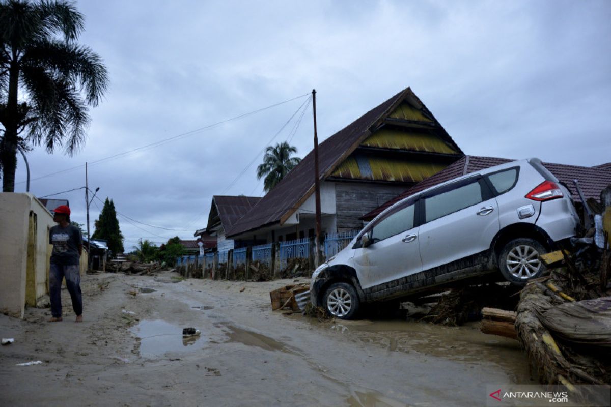 223 unit rumah rusak parah akibat banjir bandang di Luwu Utara