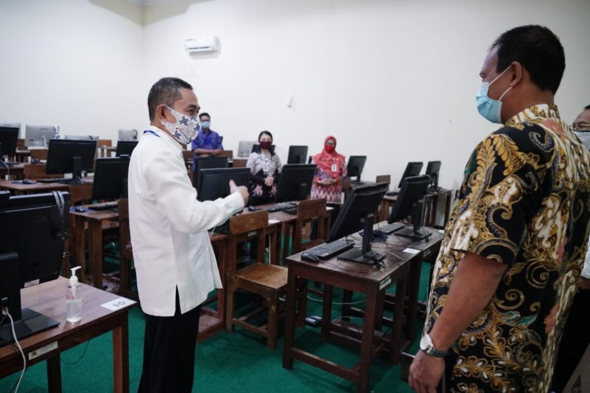 Bupati Pati sidak penerapan protokol  kesehatan di sekolah